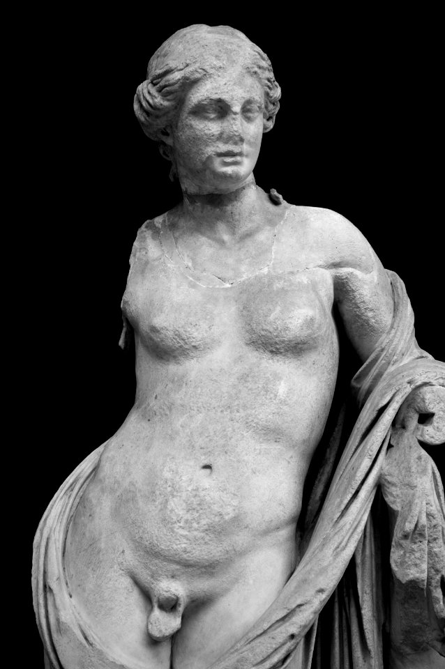 Statue of Hermaphroditus from Pergamom at the Istanbul Archaeological Museum, 3rd century BC