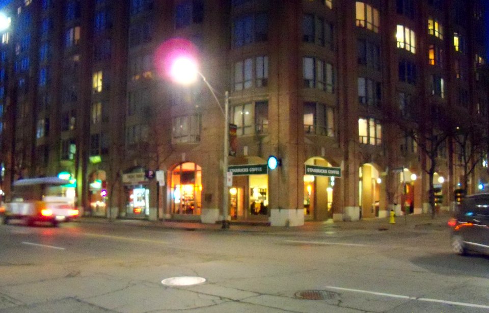 Starbucks at the corner of Front and Frederick streets, Toronto -e