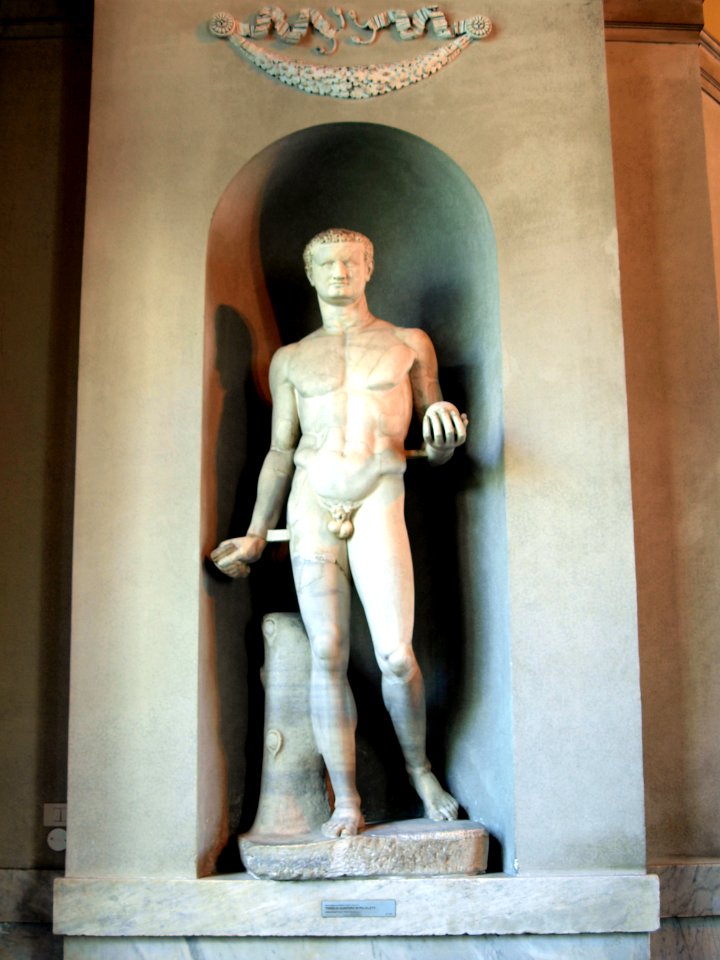 Statue in the museum pic1