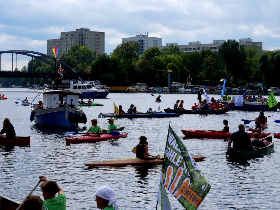 Start of the Coal and Boat demonstration 2019 77
