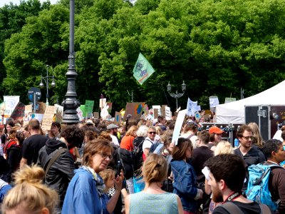 Start of the FridaysForFuture protest Berlin 24-05-2019 10