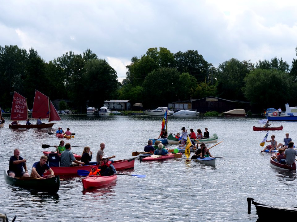 Start of the Coal and Boat demonstration 2019 21