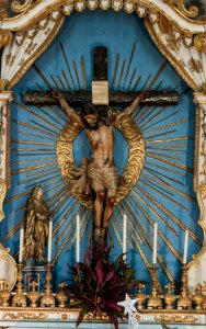 Statue of Jesus Christ on Church of Olinda