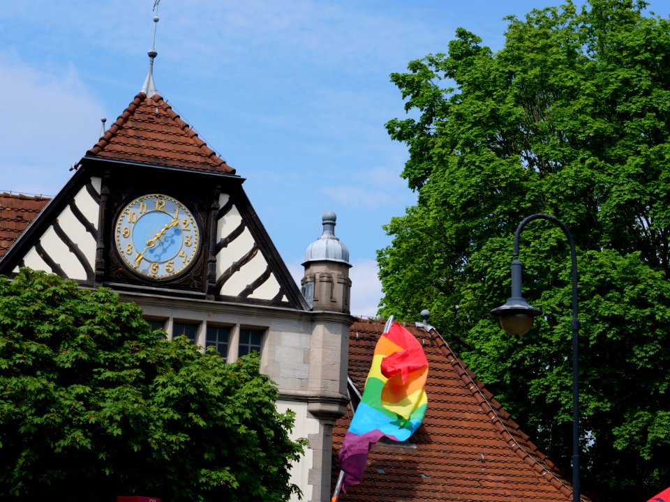 Start of the 1st may demonstration Grunewald 2019 09