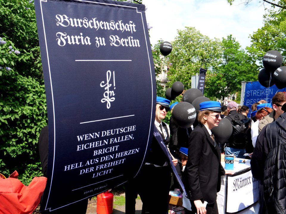 Start of the 1st may demonstration Grunewald 2019 16