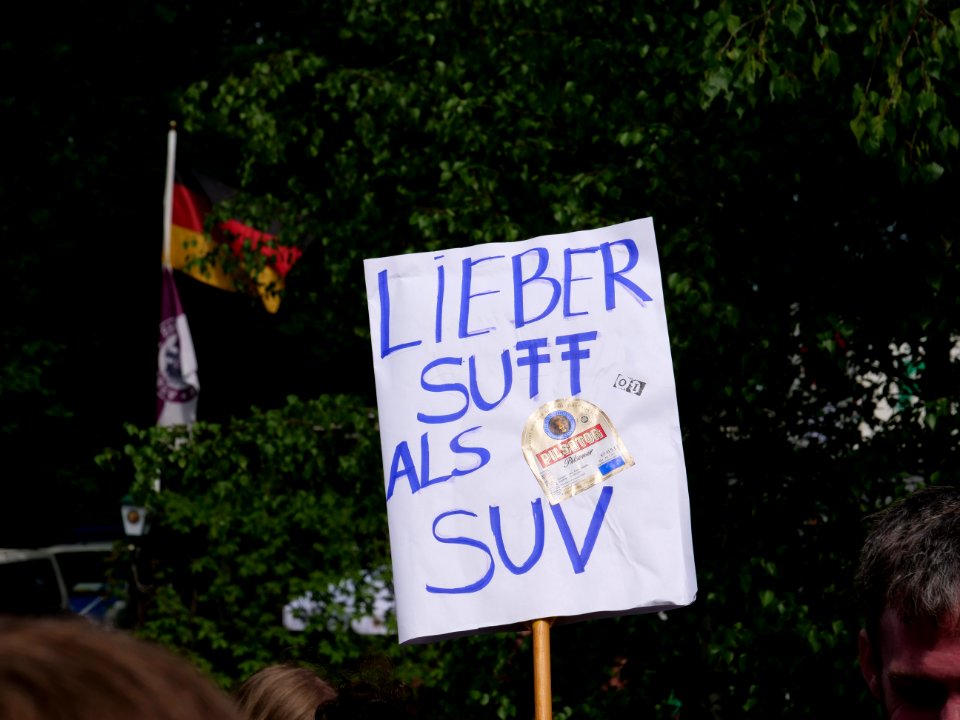 Start of the 1st may demonstration Grunewald 2019 14