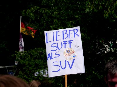 Start of the 1st may demonstration Grunewald 2019 14
