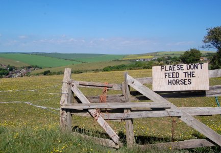Start of Public Footpath from Drove Road, Woodingdean to Bevendean Recreation Ground (May 2020) photo
