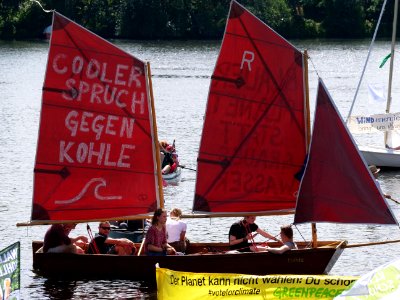 Start of the Coal and Boat demonstration 2019 73