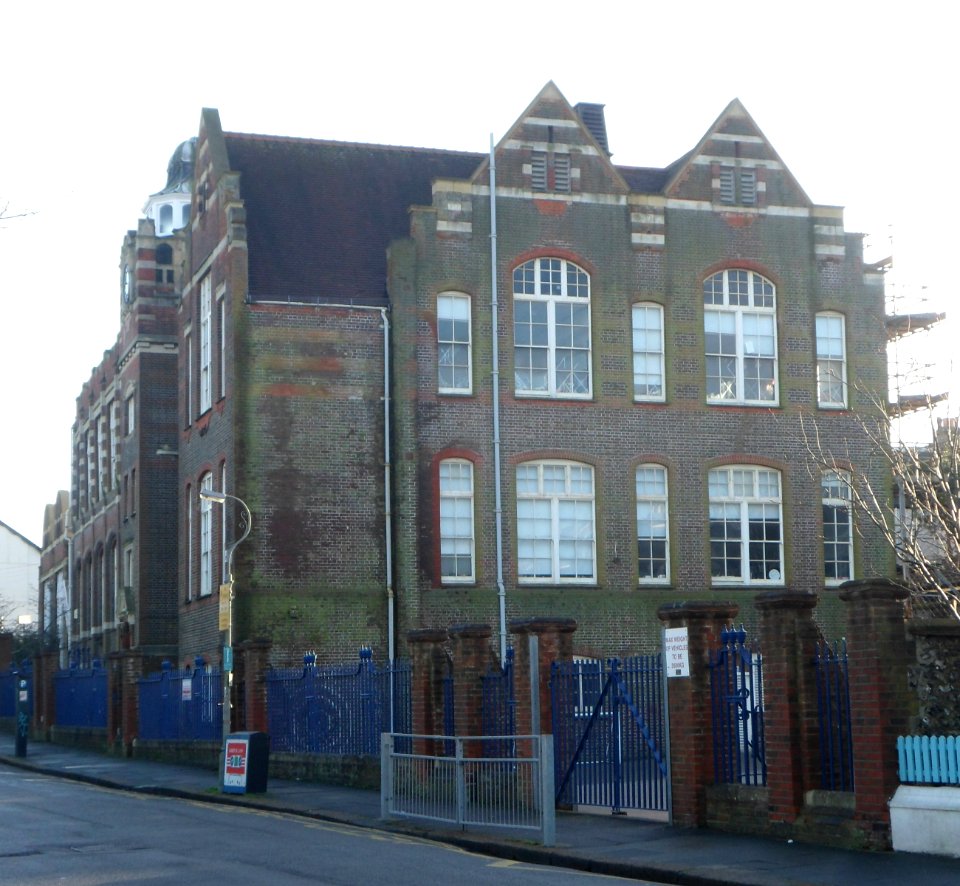 Stanford Road School (former Board School), Prestonville, Brighton (December 2013) (2)