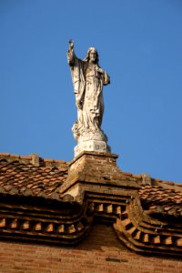 Statue Jesus Christ San Cristobal Granada Spain