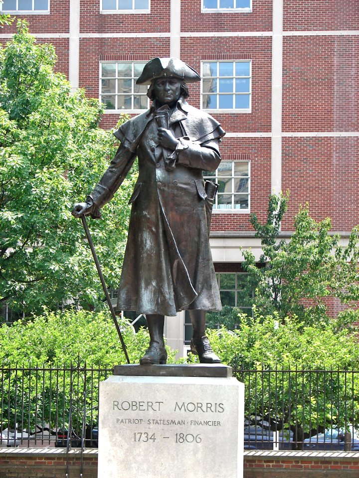 Statue of Robert Morris (by Paul Wayland Bartlett) Independence National Historical Park