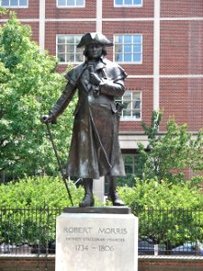 Statue of Robert Morris (by Paul Wayland Bartlett) Independence National Historical Park