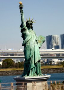 Statue of Liberty at Odaiba photo