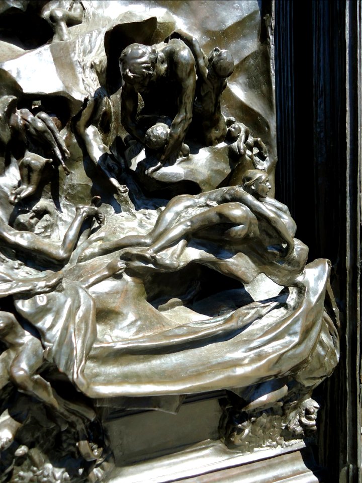 Stanford University March 2012 Detail of Rodin statue