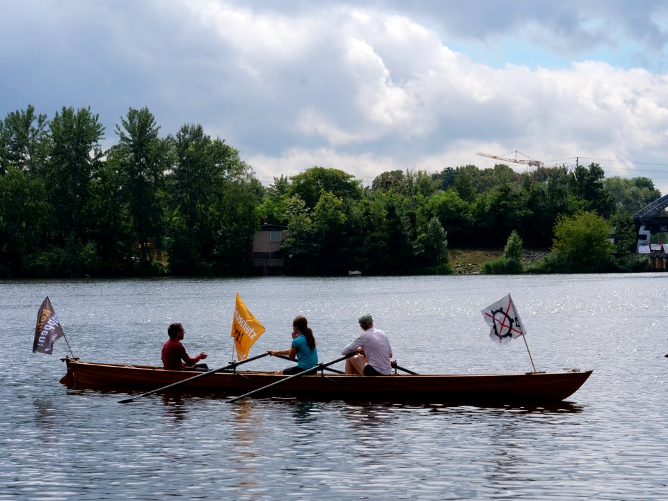 Start of the Coal and Boat demonstration 2019 07