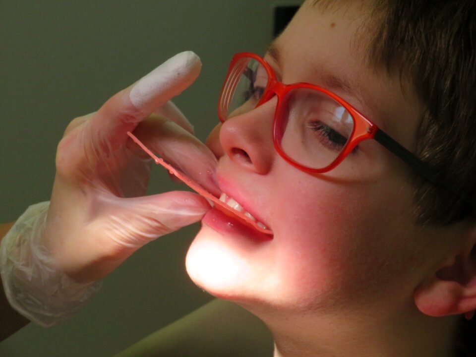 Zahntechnik tooth close up