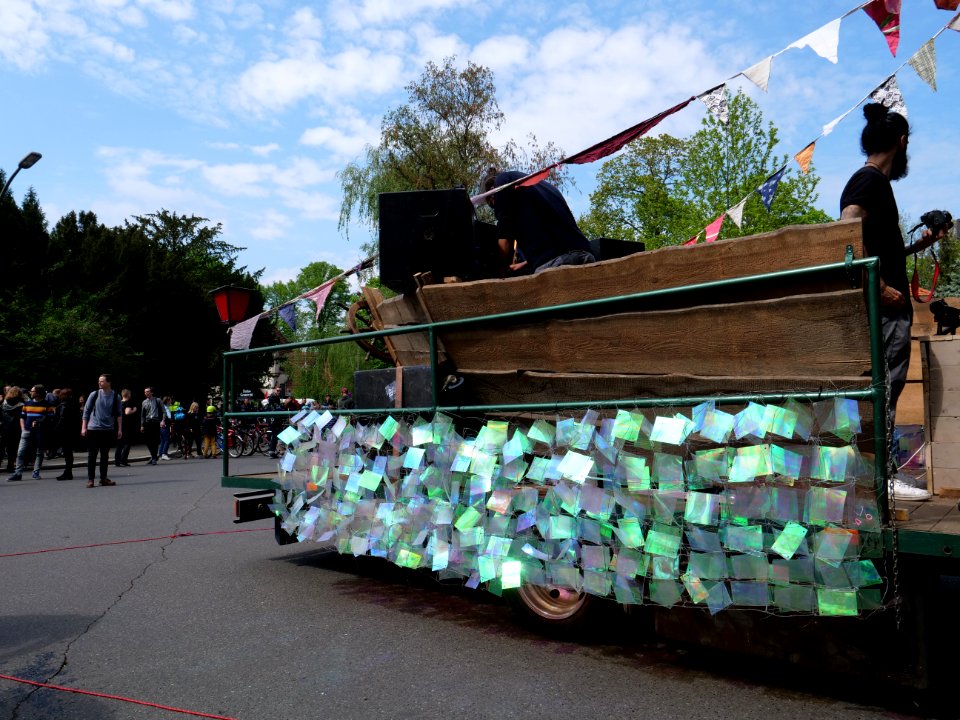 Start of the 1st may demonstration Grunewald 2019 02