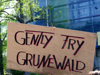 Start of the 1st may demonstration Grunewald 2019 23