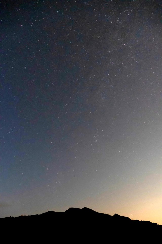 Stars over north Stångehuvud