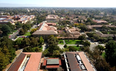 Stanford University March 2012 view from Hoover tower