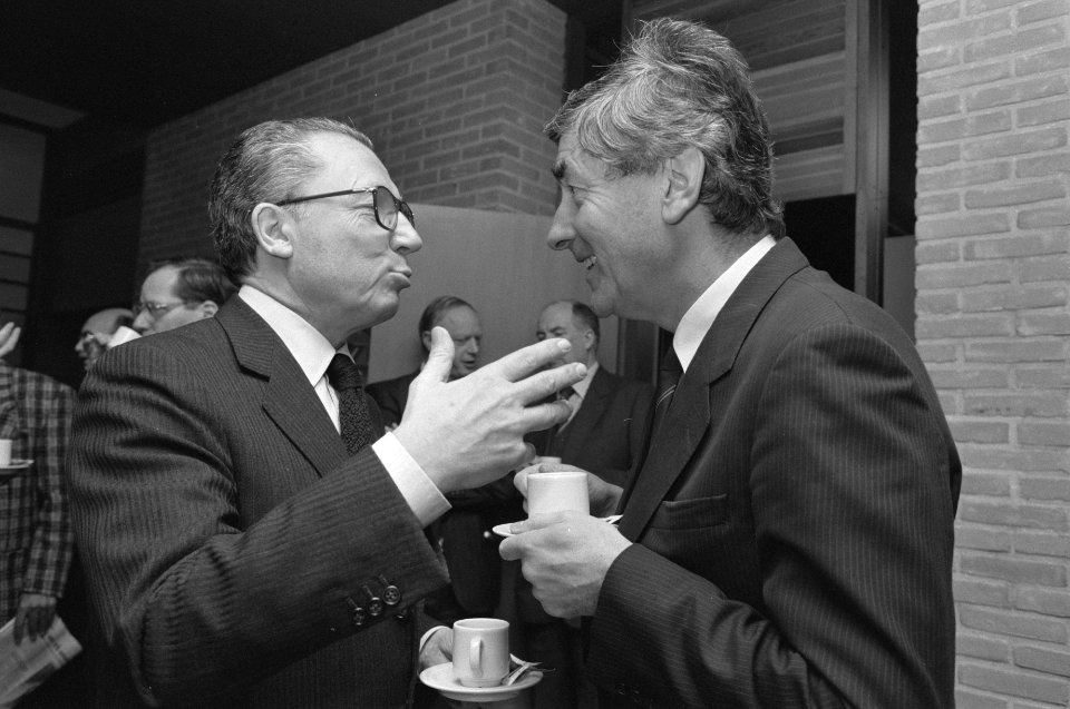 Start voorlichtingscampagne Europa 1992 in RAI in Amsterdam premier Lubbers i, Bestanddeelnr 934-3650