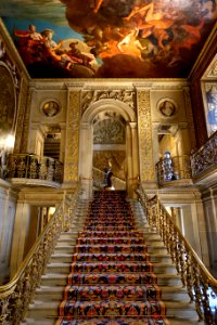 Stairway - Entrance Hall, Chatsworth House - Derbyshire, England - DSC02998