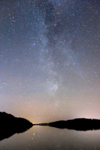 Stars and Milky Way over Åbyfjorden 7