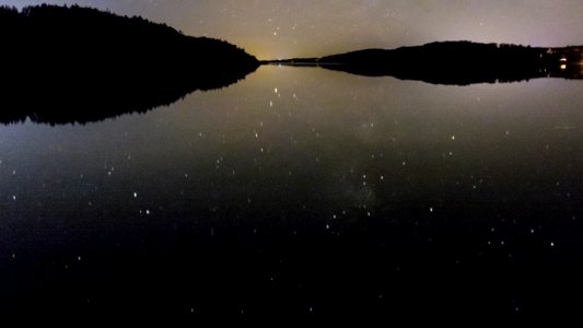 Stars and Milky Way over Åbyfjorden 8 photo