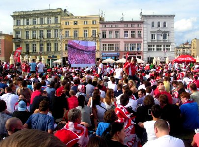 Stary Rynek Bydg strefa kibica Euro 2012c