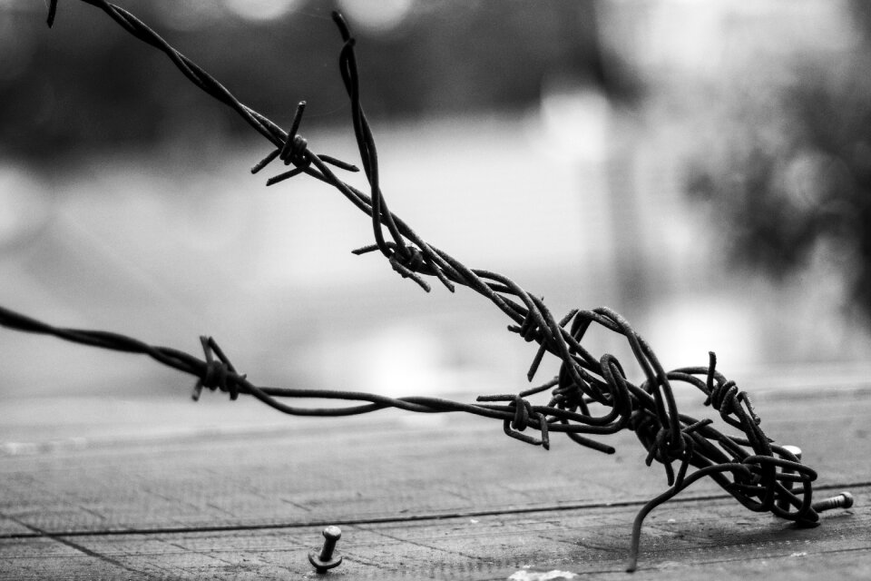 Barbed wire atmosphere architecture
