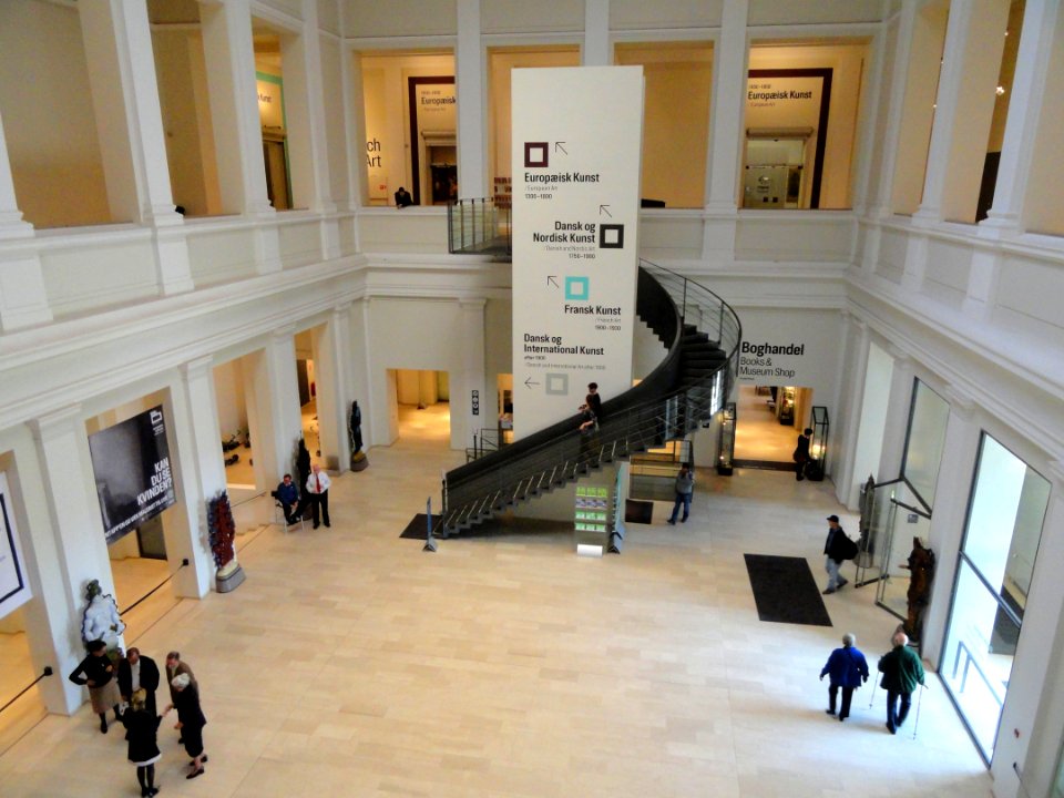 Statens Museum for Kunst, interior - Copenhagen - DSC08291