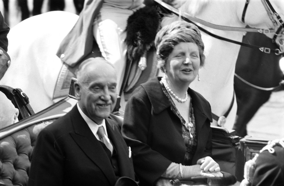 Staatsbezoek van Oostenrijkse Bondspresident Dr A Scharf Den Haag, Bestanddeelnr 912-4804