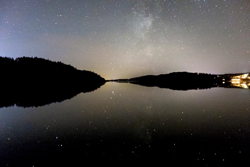 Stars and Milky Way over Åbyfjorden 9 photo