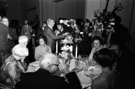 Staatsbezoek Zweeds Kon Paar aan Nederland diner in Rijksmuseum aangeboden doo, Bestanddeelnr 928-8520
