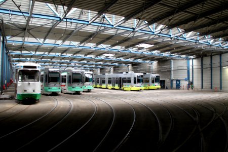 STAS Saint-Ëtienne tramway depot 2012
