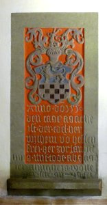 Stadtkirche (Melsungen) Grabplatte Wilhelm von Hessen