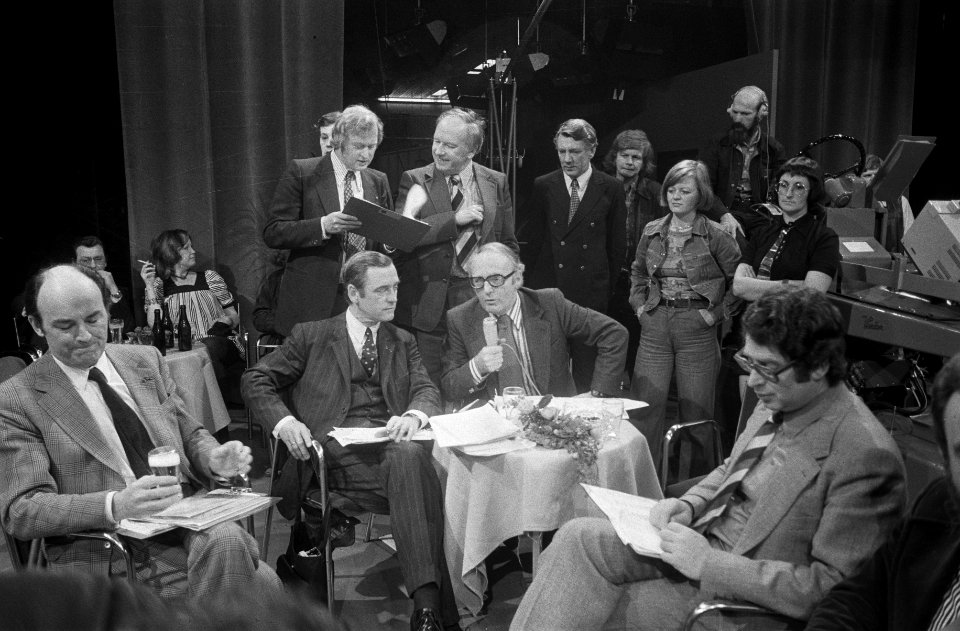 Statenverkiezingen vlnr Aantjes ARP, De Brauw DS7 Van Thijn, boven Andriess, Bestanddeelnr 927-0880