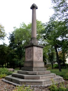 Stadtpark Zörbig Kriegerdenkmal