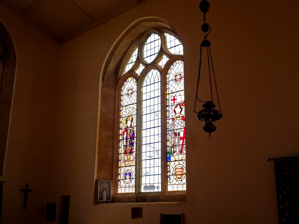 Stained glass, St Augustine's Church, Bexhill