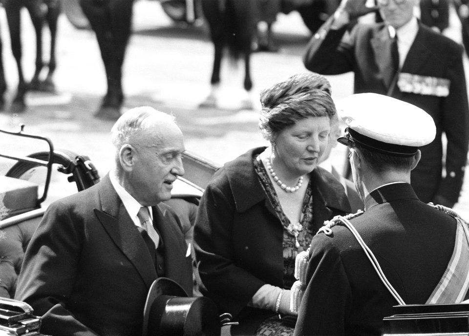 Staatsbezoek van Oostenrijkse Bondspresident Dr A Scharf Den Haag, Bestanddeelnr 912-4806