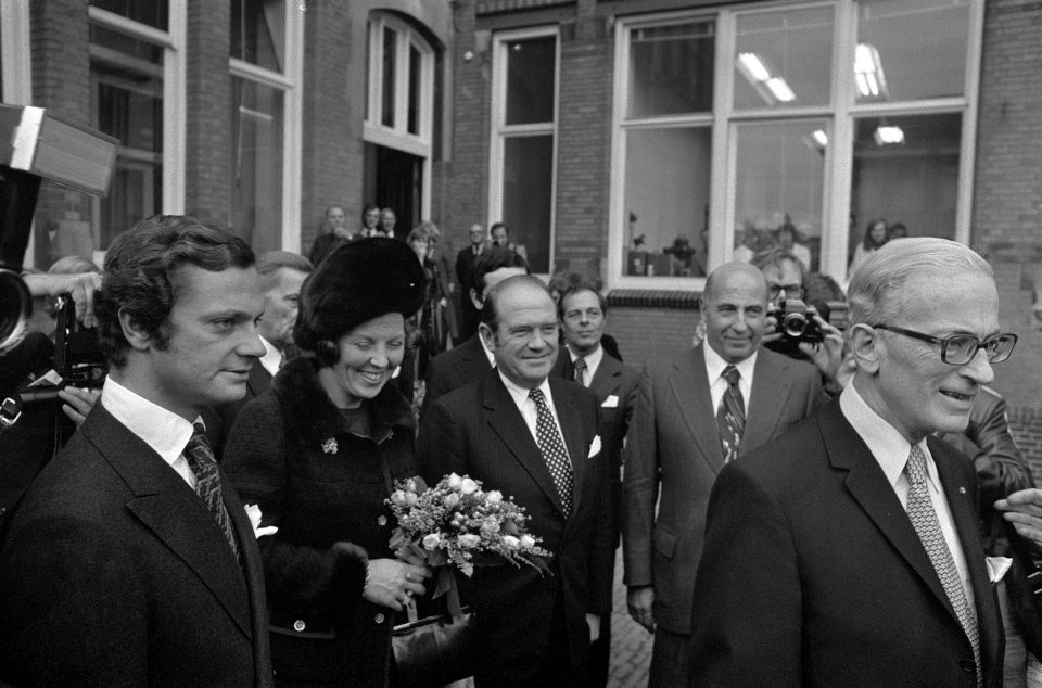 Staatsbezoek Zweeds Koninklijk Paar aan Nederland Koninklijk Paar bezoek Assche, Bestanddeelnr 928-8509