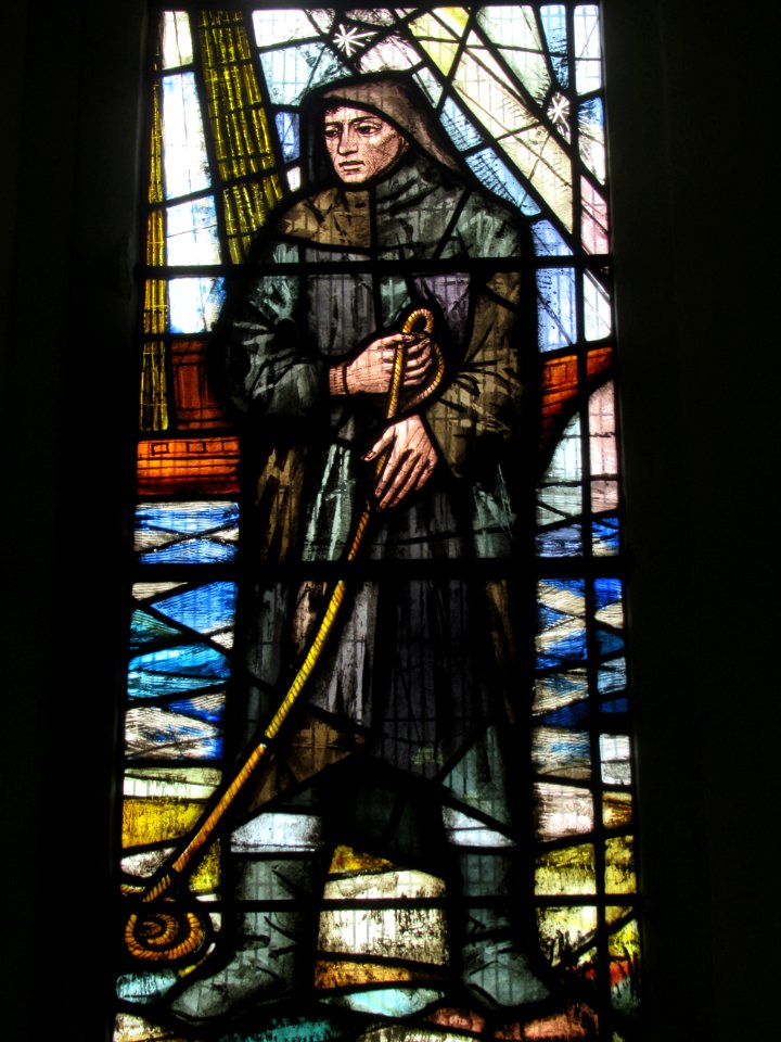 Stained glass, St Mary and St Peter, Pett 02