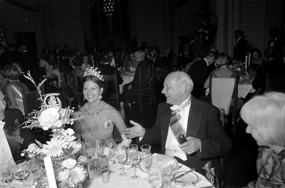 Staatsbezoek Zweeds Kon Paar aan Nederland diner in Rijksmuseum aangeboden doo, Bestanddeelnr 928-8519