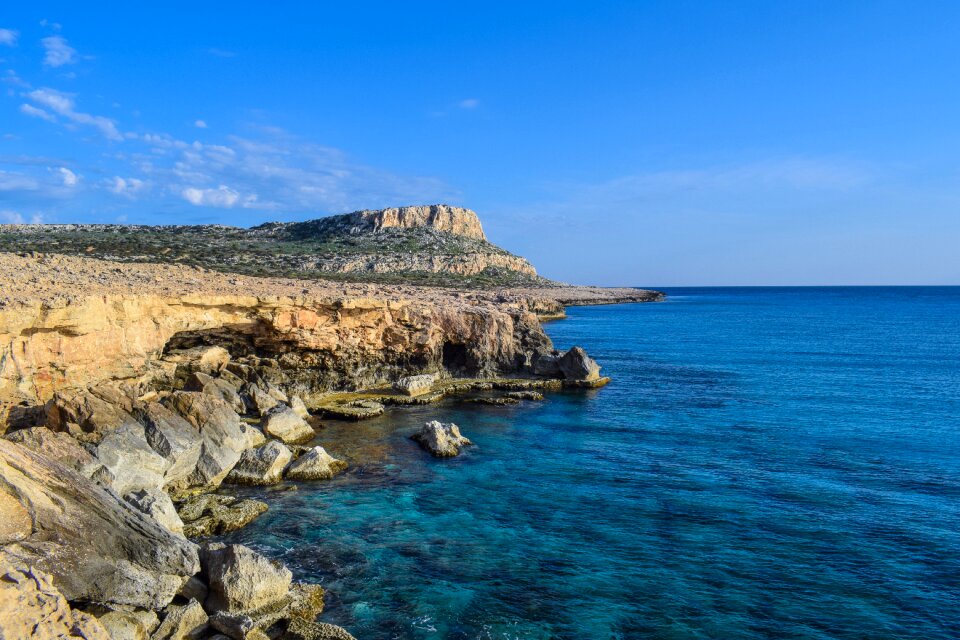 Landscape nature cliff