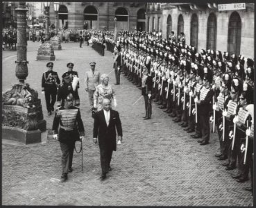 Staatsbezoek tunesische president aan nederland 6 tot en met 9 juli 1969, Bestanddeelnr 077-0854