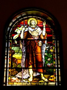 Stained glass - Eleazar Wheelock - Rollins Chapel (Dartmouth College) - DSC09037