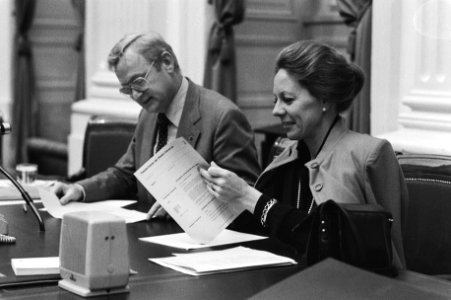 Staatssecretarissen, ministers, groepsportretten, Bestanddeelnr 930-4401