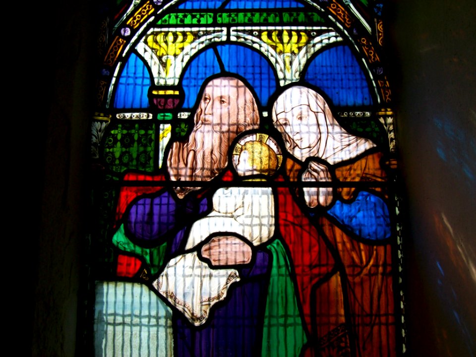 Stained glass, St Thomas, Friarmere