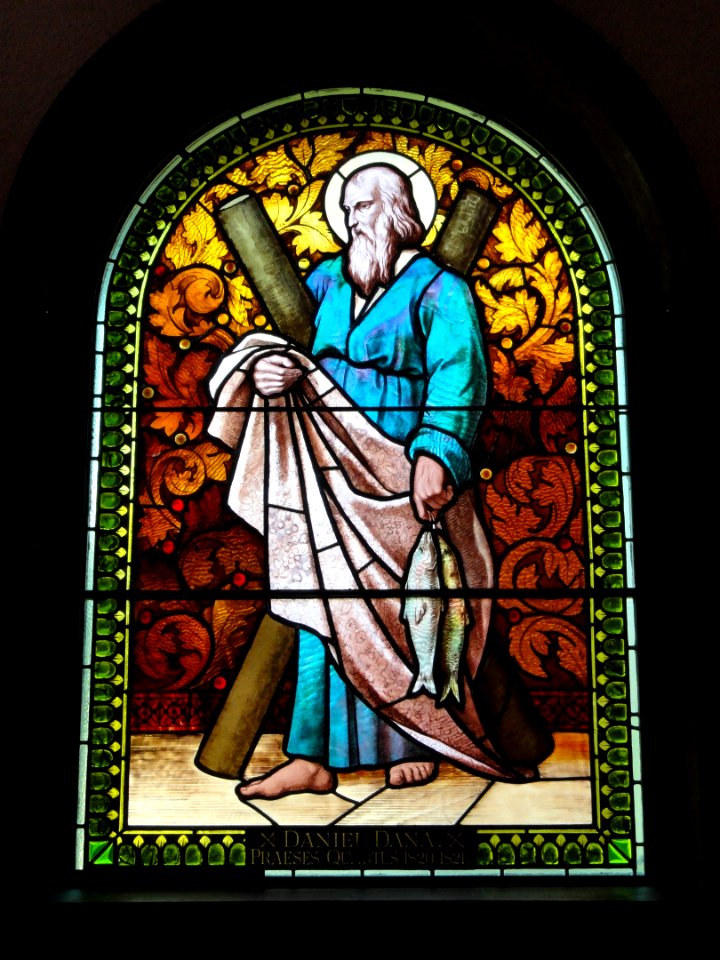 Stained glass - Daniel Dana - Rollins Chapel (Dartmouth College) - DSC09033